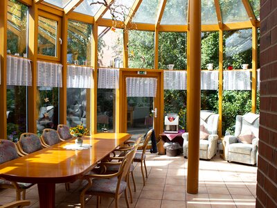 Aufenthaltsraum der Tagespflege im Birkenhof